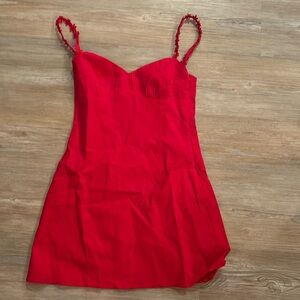 Beginning Boutique Red mini homecoming dress